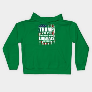 Trump 2020 The Sequel Make Liberals Cry Again Kids Hoodie